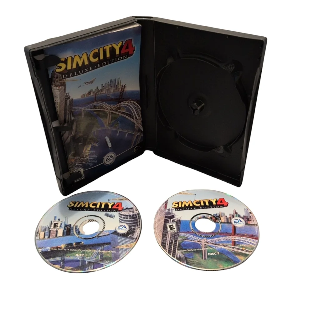 Lot Of 3 PC CD Video Games Pirates Of The Caribbean Sim City 4 Ratatouille CIB